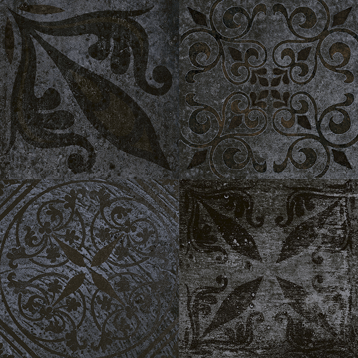 ANTIQUE BLACK L 59,6X59,6(A) ANTIQUE BLACK L 59,6X59,6(A)
