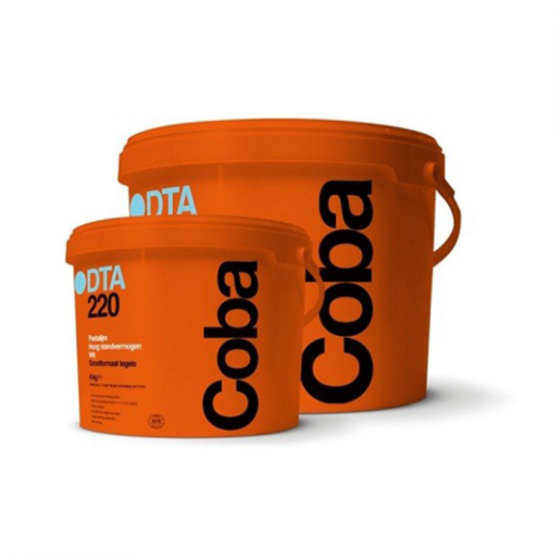 Coba DTA 220 Pastalijm wit voor grootformaat tegels emmer 6 kg Coba DTA 220 Pastalijm wit voor grootformaat tegels emmer 6 kg