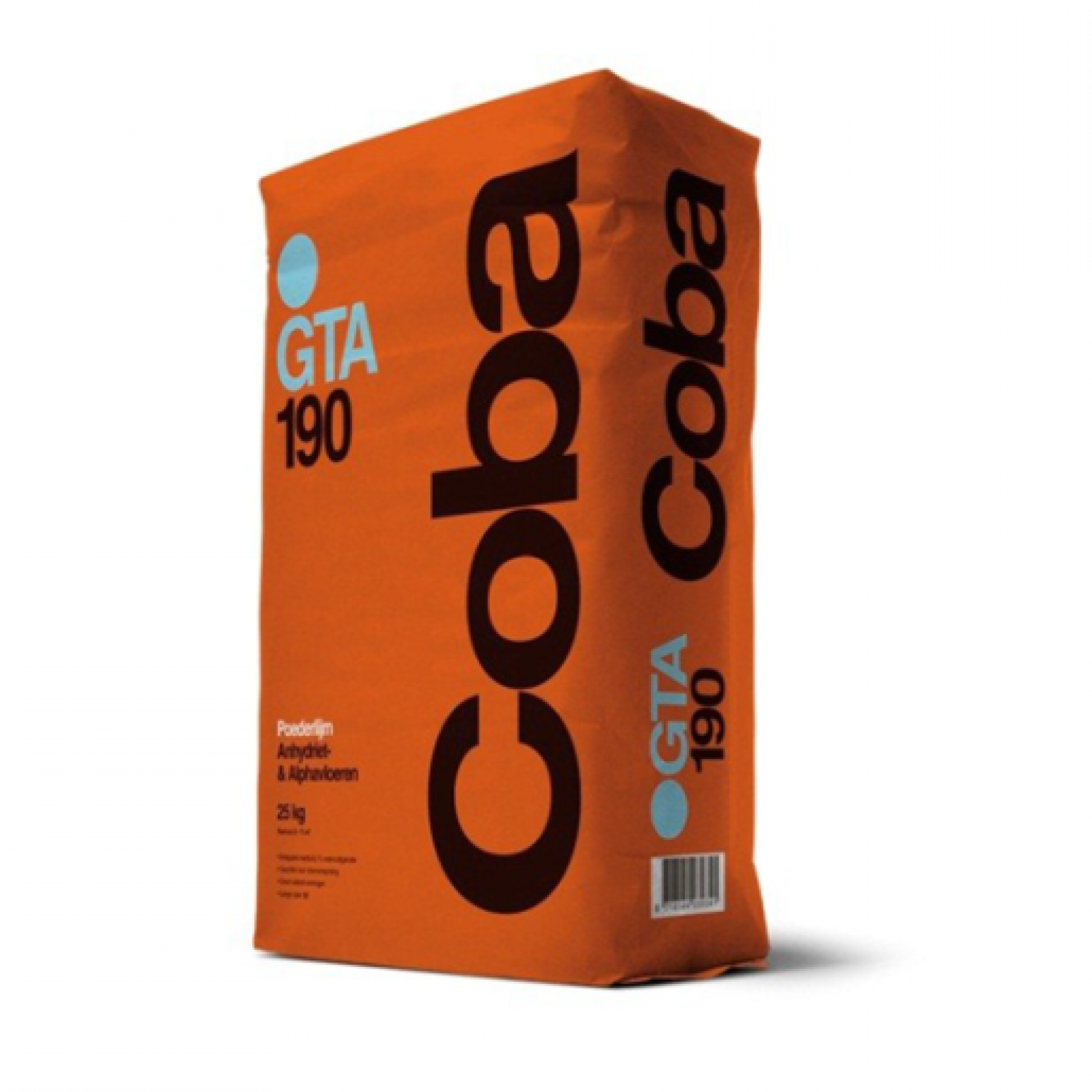 Coba GTA 190 Poederlijm wit voor anhydriet- en alphavloeren zak 25 kg Coba GTA 190 Poederlijm wit voor anhydriet- en alphavloeren zak 25 kg