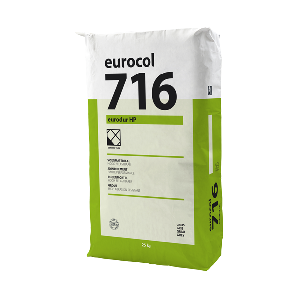 Eurocol 716 Eurodur HP grijs zak 25 kg