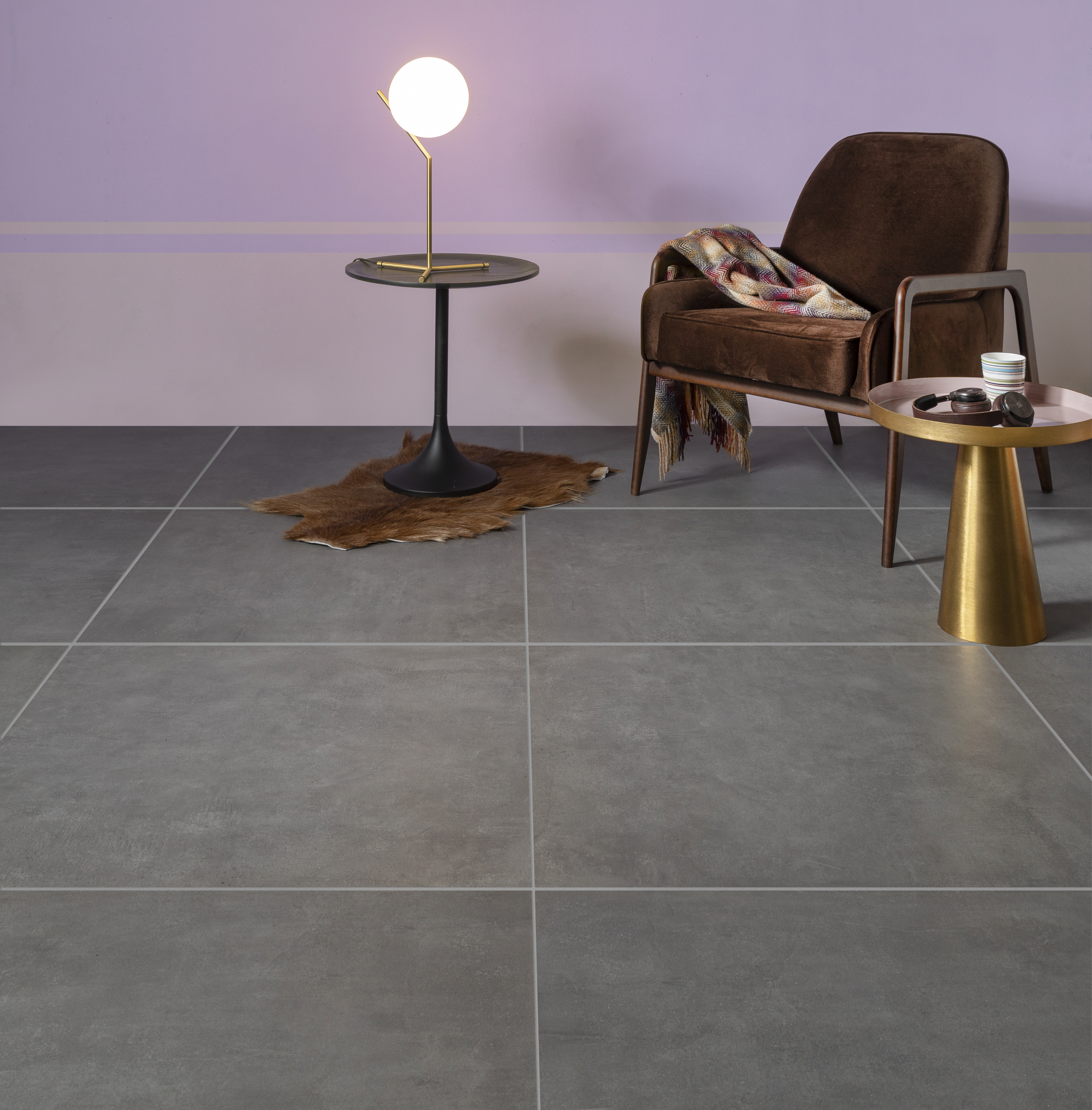 Motto 600X600 Form Brown Grey Motto 600X600 Form Brown Grey