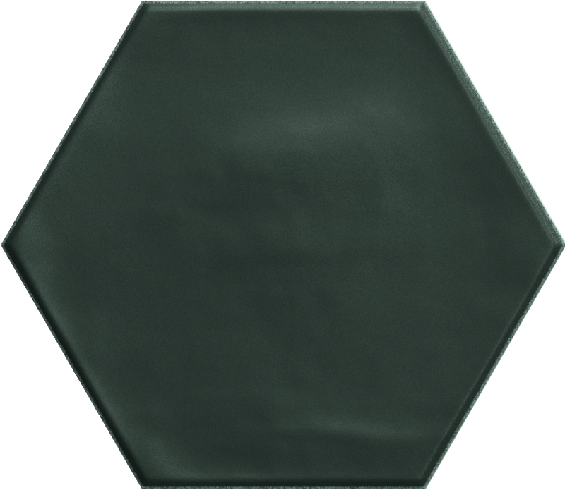 Wout Collection Geometry Hexagone Black Matt 15x17,3cm