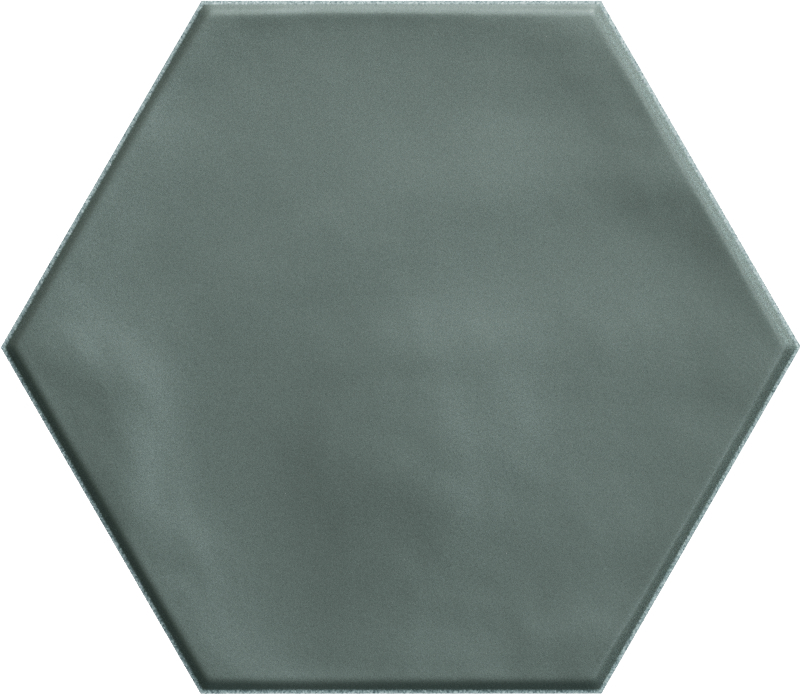 Wout Collection Geometry Hexagone Grey Matt 15x17,3cm Wout Collection Geometry Hexagone Grey Matt 15x17,3cm
