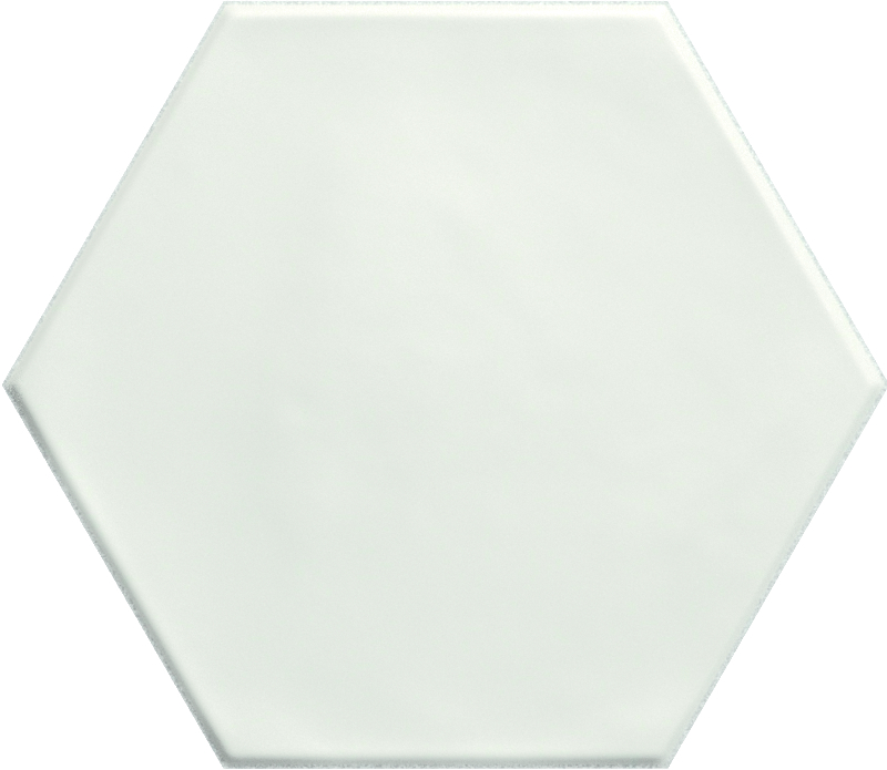 Wout Collection Geometry Hexagone White Matt 15x17,3cm