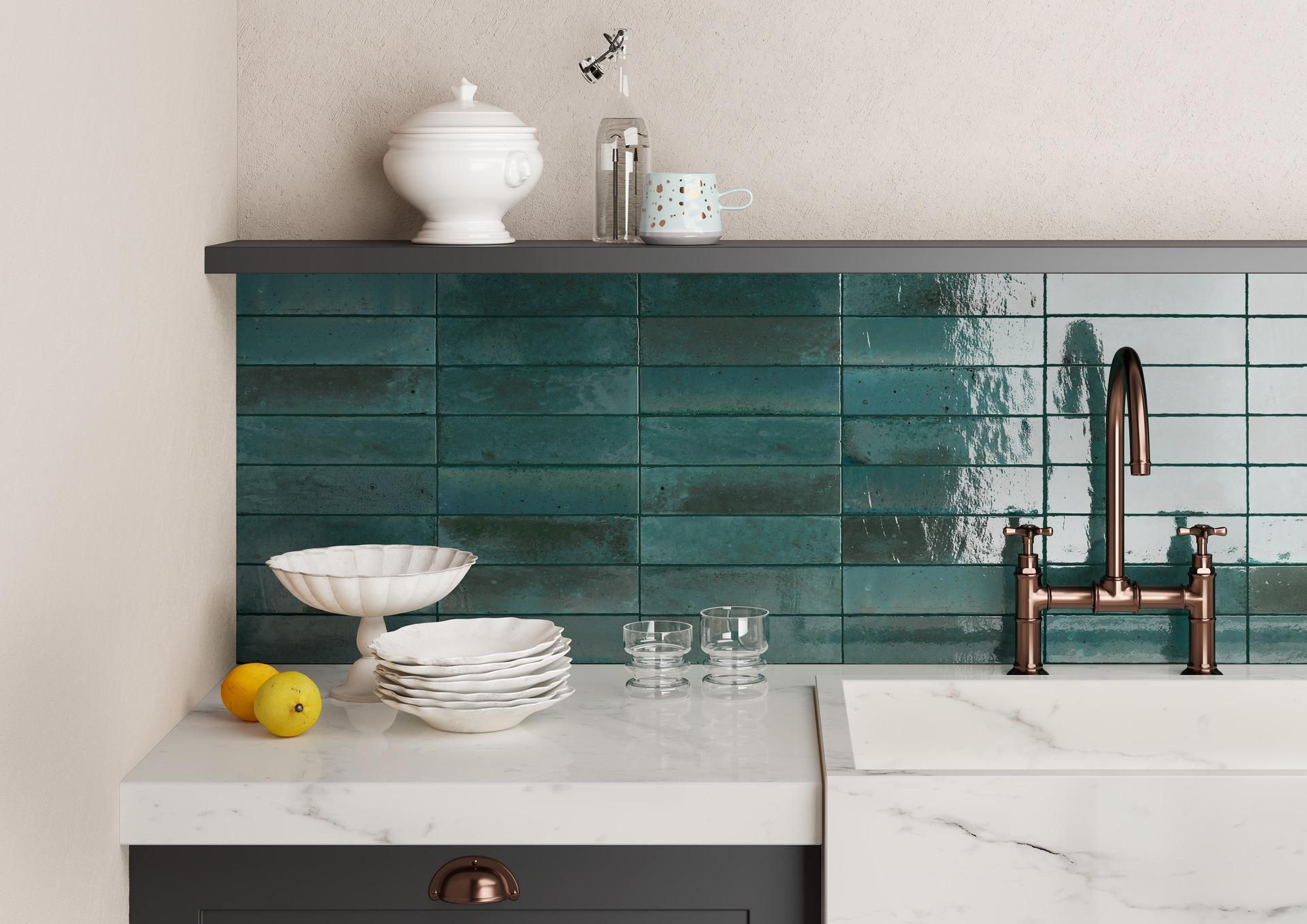 Piet Boon 060X240 Glaze Tile Blue Piet Boon 060X240 Glaze Tile Blue