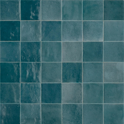 Mara 100X100 Zellige M5P6 Petrolio Lux Mara 100X100 Zellige M5P6 Petrolio Lux