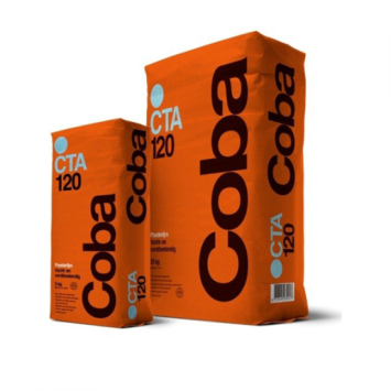 Coba CTA 120 Poederlijm grijs vocht- en vorstbestendig zak 25 kg Coba CTA 120 Poederlijm grijs vocht- en vorstbestendig zak 25 kg