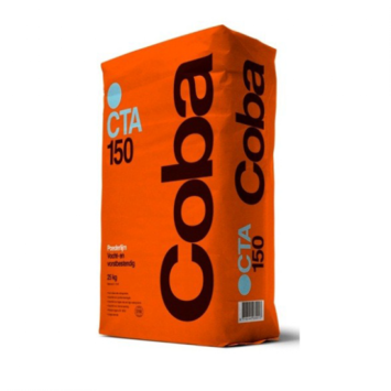 Coba CTA 150 Poederlijm grijs snellijm zak 25 kg Coba CTA 150 Poederlijm grijs snellijm zak 25 kg