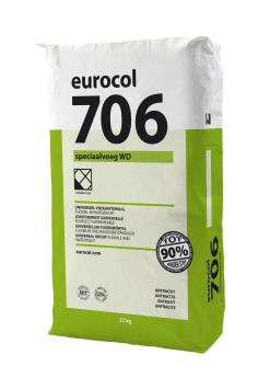 Eurocol 706 Speciaalvoeg WD antraciet zak 23 kg