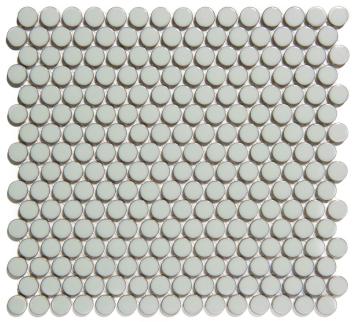 VKN330 Venice - Pennyround Licht grijs met rand VKN330 Venice - Pennyround Licht grijs met rand