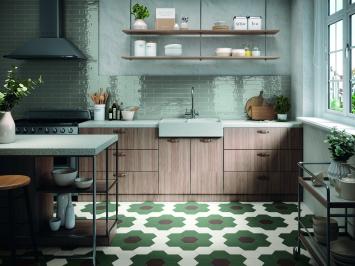 Wout Collection Geometry Hexagone White Matt 15x17,3cm Wout Collection Geometry Hexagone White Matt 15x17,3cm