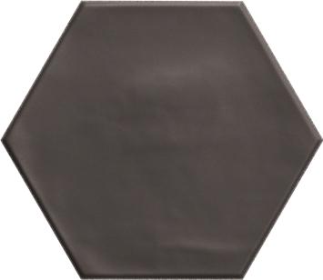 Wout Collection Geometry Hexagone Brown Matt 15x17,3cm