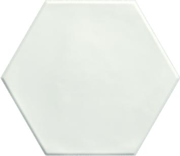 Wout Collection Geometry Hexagone White Matt 15x17,3cm Wout Collection Geometry Hexagone White Matt 15x17,3cm