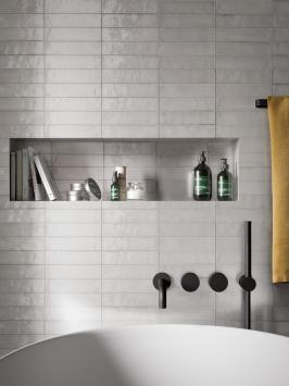 Piet Boon 060X240 Glaze Tile White Piet Boon 060X240 Glaze Tile White